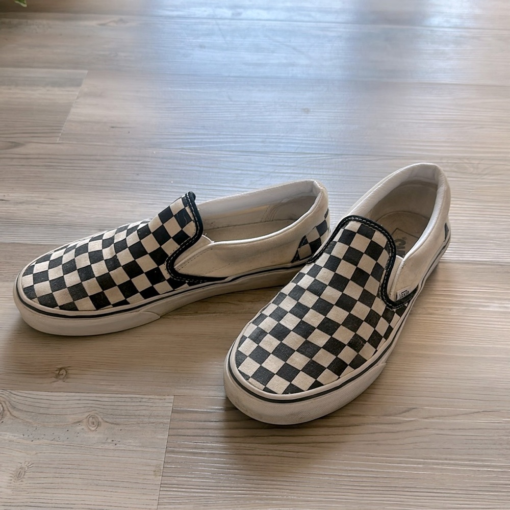 Vans Checkerboard Slip On (Womens 9/Mens 7.5)
